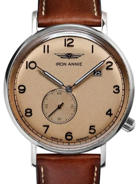 Iron Annie Amazonas Impression Swiss Quartz Dress Watch with Small Seconds, Date #5934-3 k