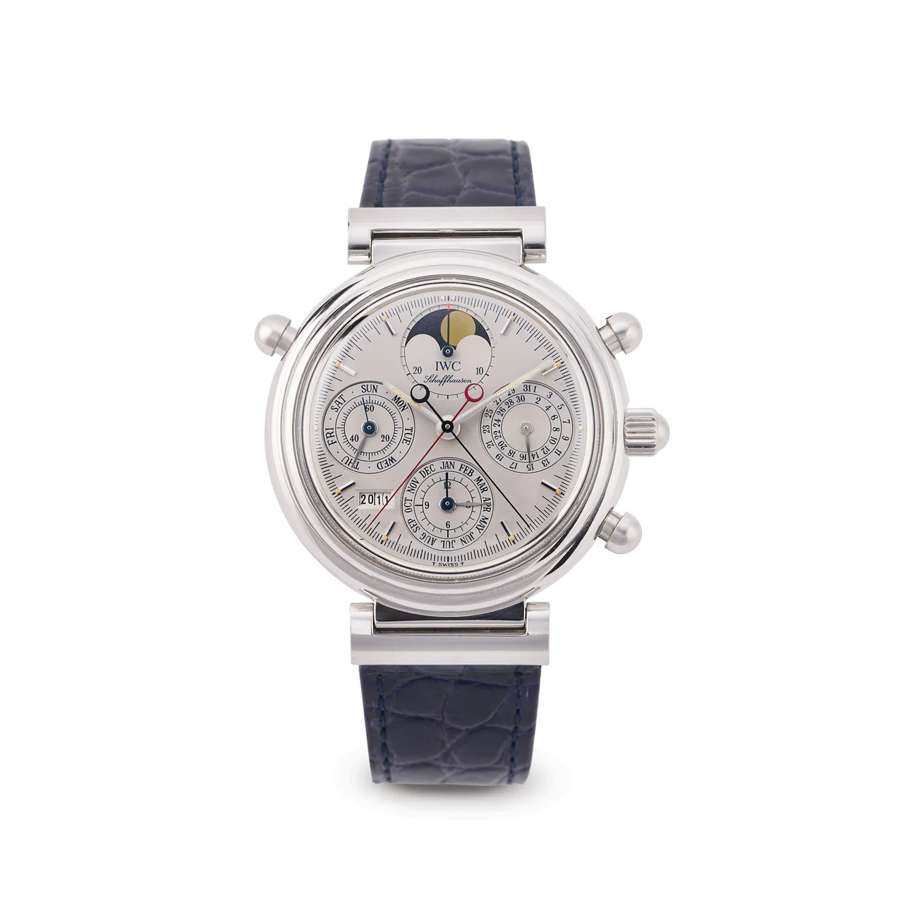 IWC IWC REF. 3751 PERPETUAL CALENDAR SPLIT-SECONDS kol saati