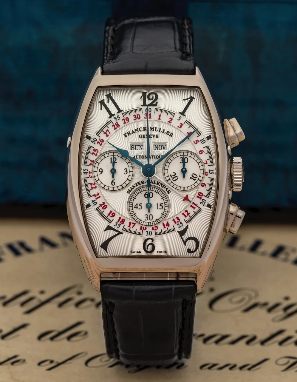 Franck Muller Magnum Chronograph Steel 6850 kol saati
