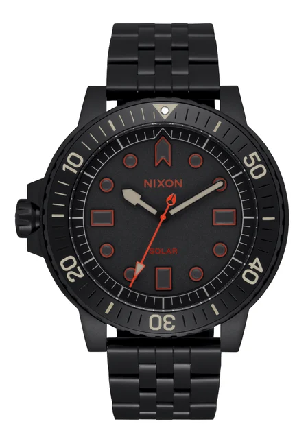 Nixon US Stinger 44 - All Black / Lum A1402-1256-00 kol saati