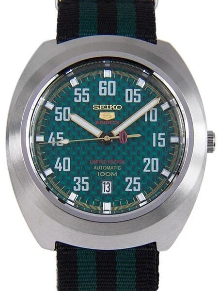 Seiko Sports 5 Automatic 23-Jewel Watch with a 44mm Turtle-Style Case #SRPA89K1 44 mm kol saati