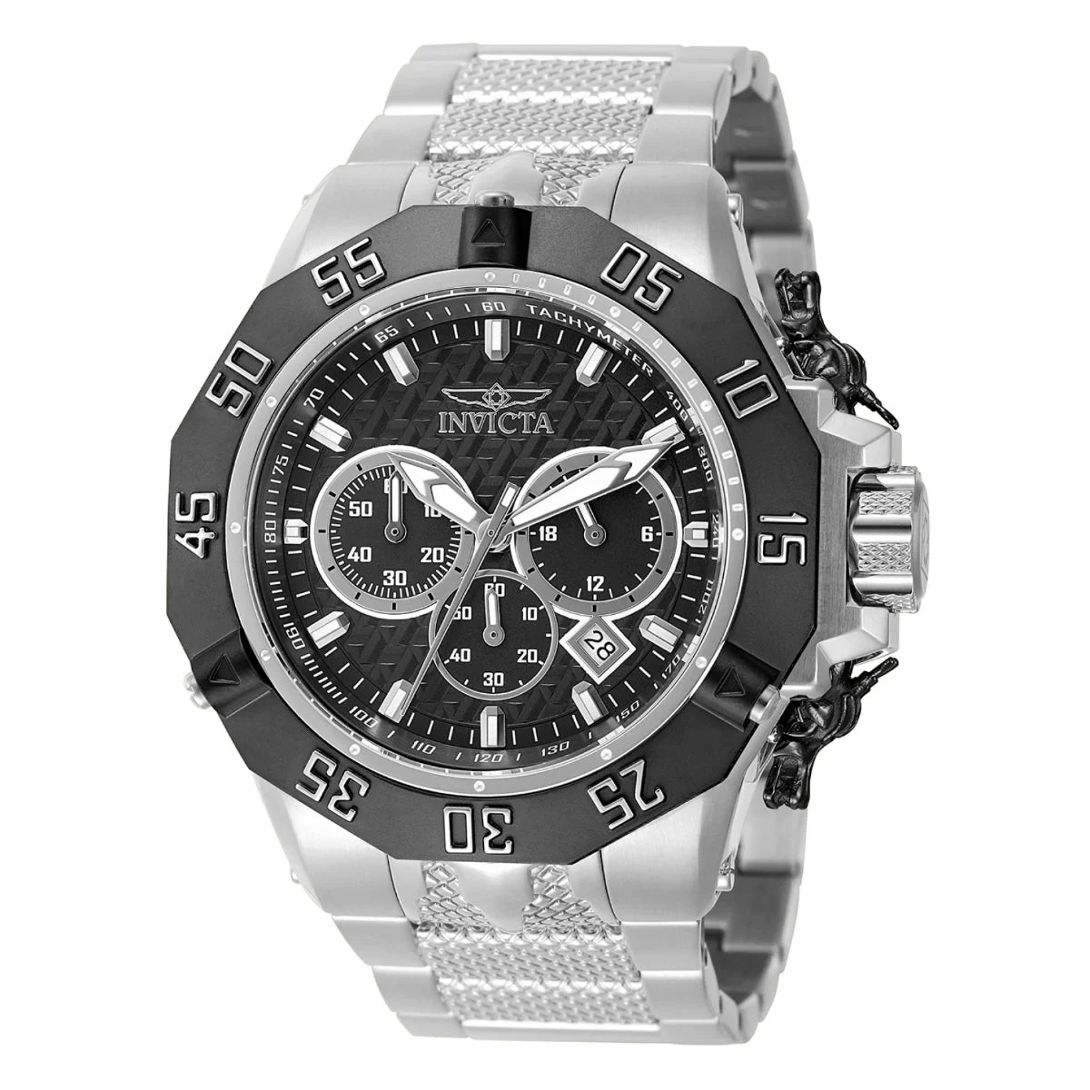 Invicta Subaqua Poseidon Watch - 53.8mm. Steel (48357) kol saati