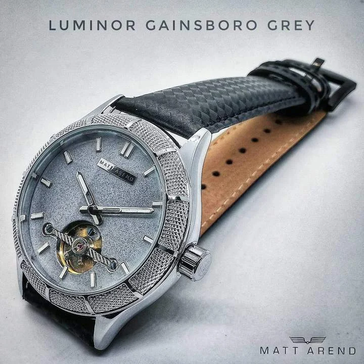 Matt Arend Luminor Gainsboro Grey MA 736 LUMINOR GAINSBORO GREY 45 mm kol saati