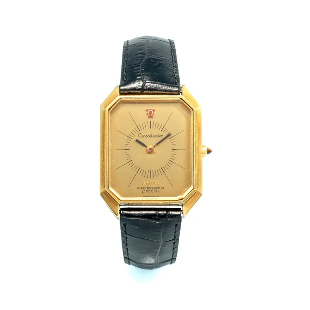 OMEGA OMEGA REF. SA 191.003, "CONSTELLATION" "ELECTROQUARTZ F 8192 Hz"; 18K YELLOW GOLD ko