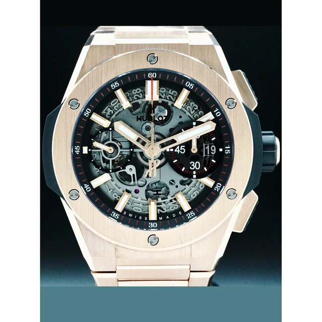 Hublot Big Bang Integral King Gold 42mm 210000080067 kol saati