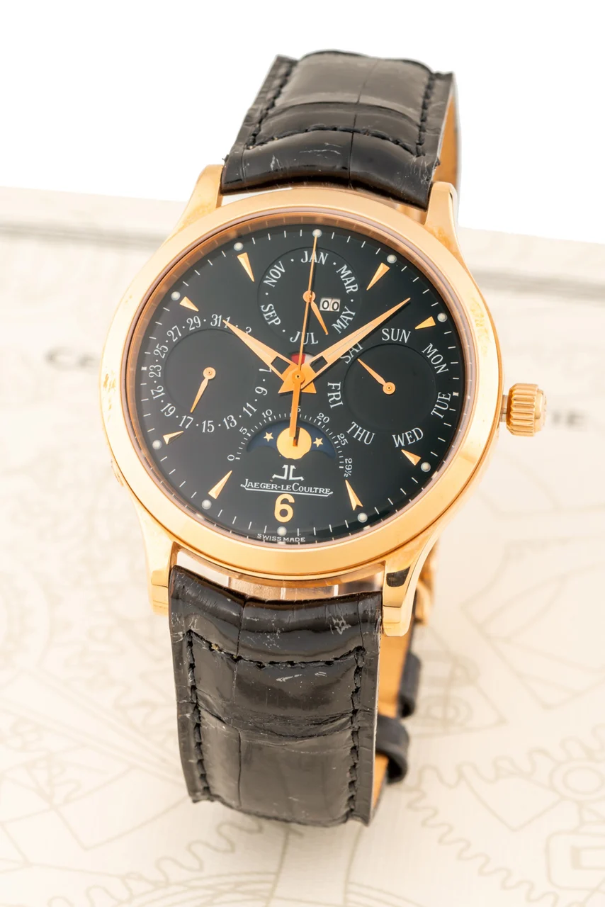Jaeger-Lecoultre JAEGER-LECOULTRE, REF. 140.240.80S, MASTER CONTROL PERPETUAL, PINK GOLD kol saati