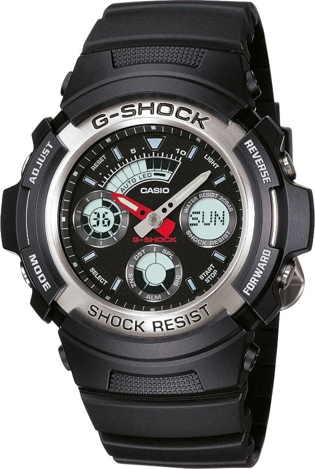 Casio G-shock AW-590-1ADR 46.4 mm kol saati