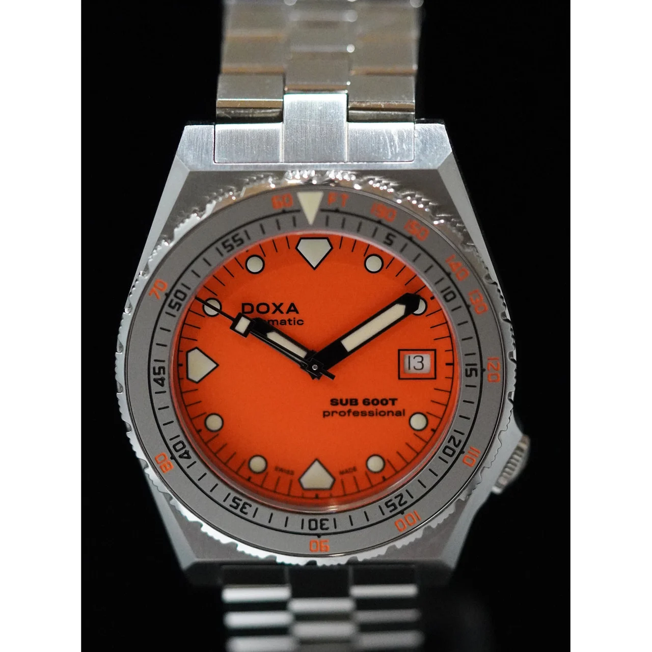 Doxa SUB 600T Professional 210009N32104 40 mm kol saati