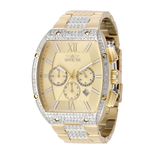 Invicta Celestial Primus Watch - 43mm. White. Gold (50193) kol saati