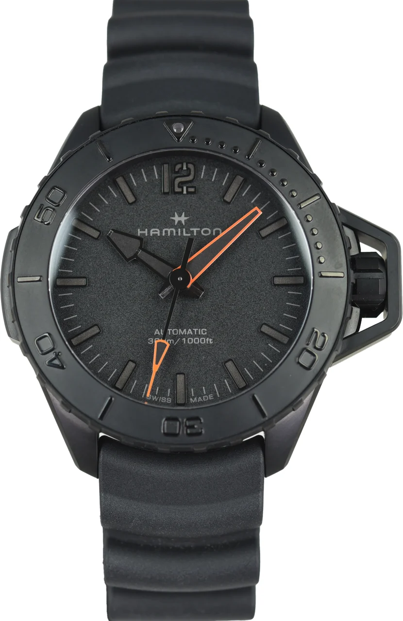 Hamilton Khaki Navy Frogman PRE1735 46 mm kol saati