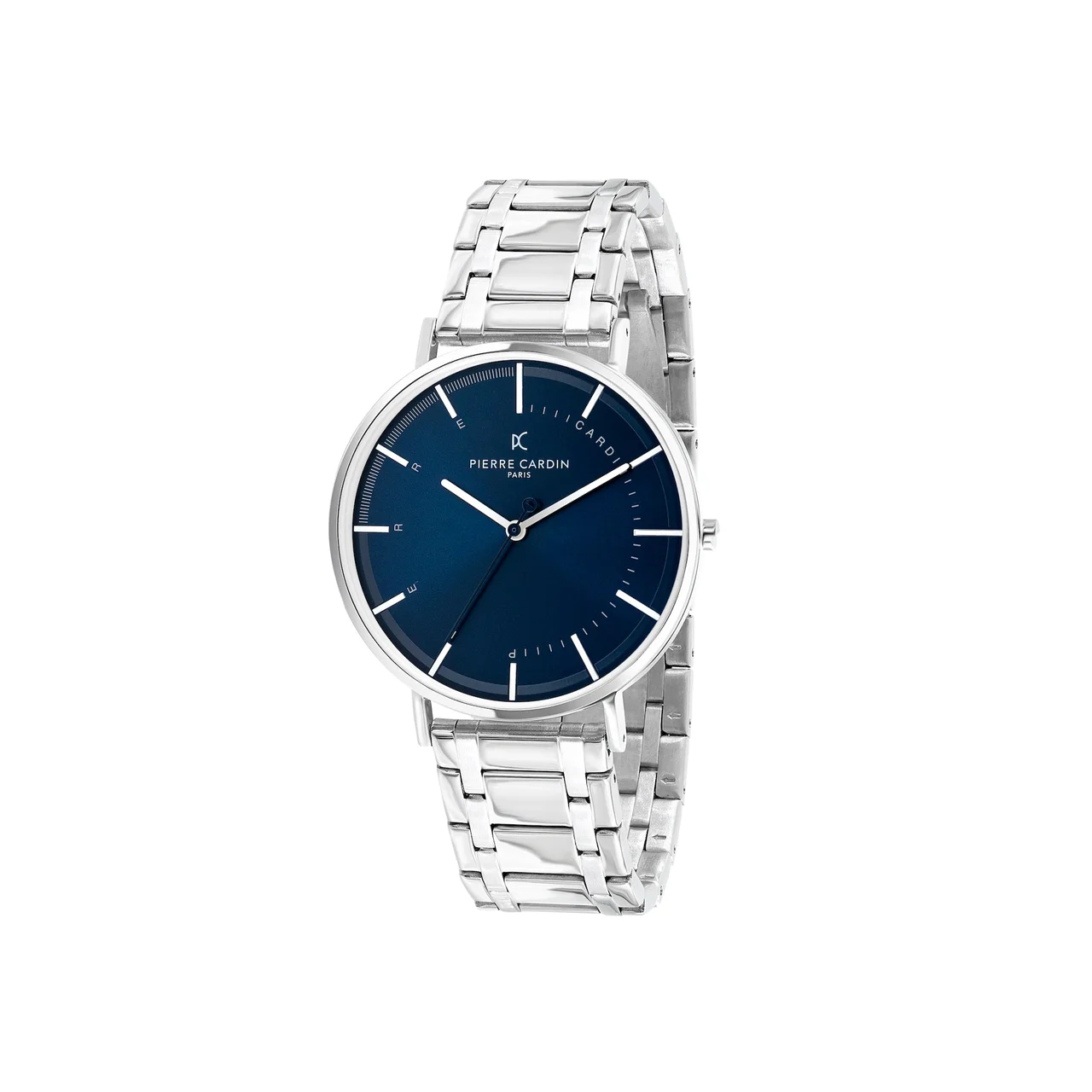 BONNE NOUVELLE MENS Bonne Nouvelle Blue Dial with Metal Links Strap CBN.3044 42 mm kol saati