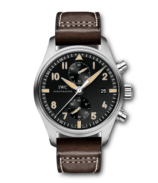 IWC Pilots Watch Chronograph Edition Collectors Watch IW387808 kol saati