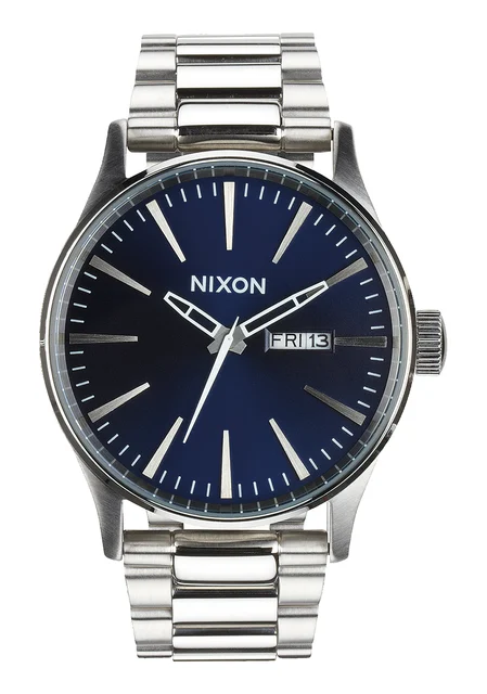 Nixon US Sentry Stainless Steel - Blue Sunray A356-1258-00 kol saati