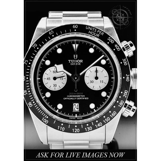 Tudor Black Bay Chrono - Black Dial 210000079378 41 mm kol saati