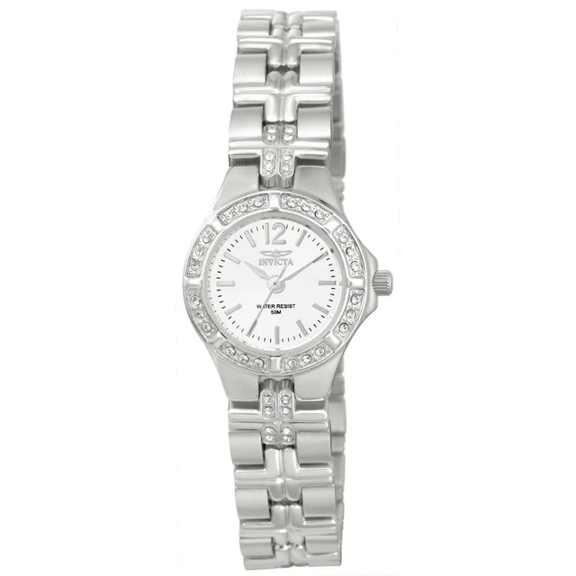 Invicta Wildflower Swiss Ronda 763 Caliber Watch - 21.5mm, Steel (0126) kol saati