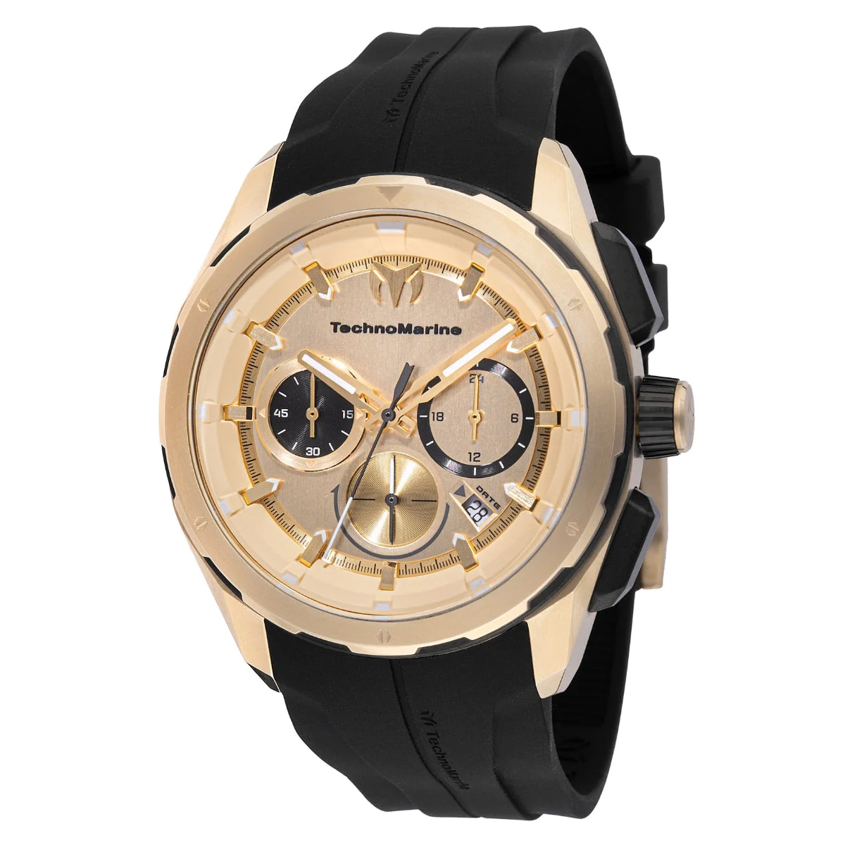 Technomarine Ocean Nomad Watch - 43mm. Black (TM-318105) 43 mm kol saati