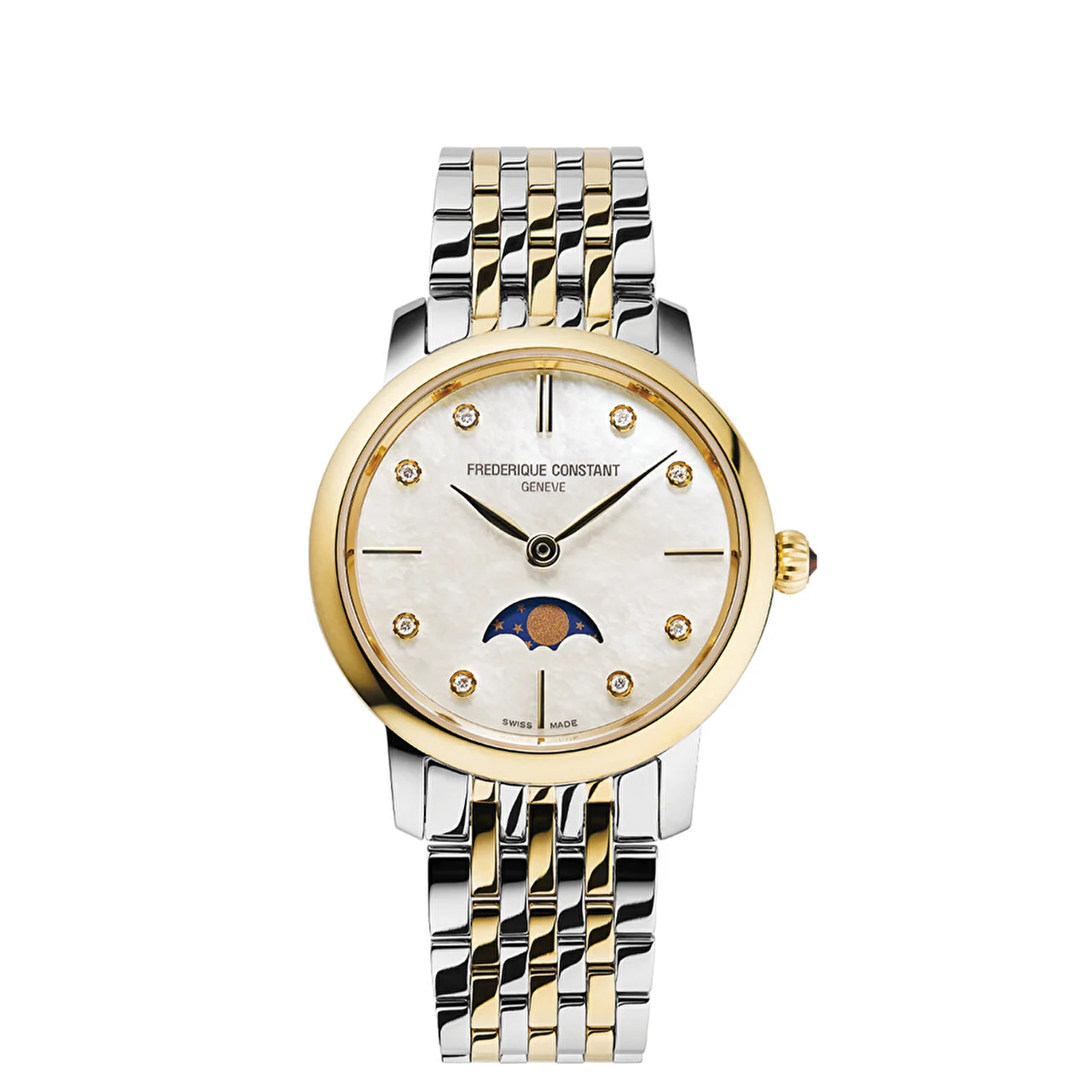 Frederique Constant Moonphase FC-206MPWD1S3B 30 mm kol saati