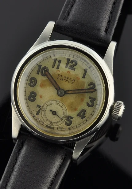 Rolex Oyster Lipton WW2-era Military 29 mm kol saati
