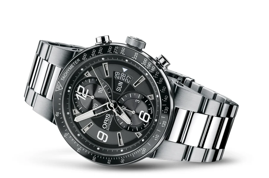 Oris Team Chronograph 01 679 7614 4164-07 8 24 75 45 mm kol saati