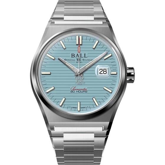 Ball Roadmaster M Perseverer 40mm Ice Blue Dial NM9052C-S1C-IBE 40 mm kol saati