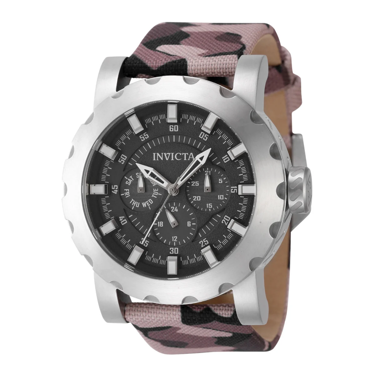 Invicta I-Force Commando Watch - 46mm. Camouflage. Brown (47582) 46 mm kol saati