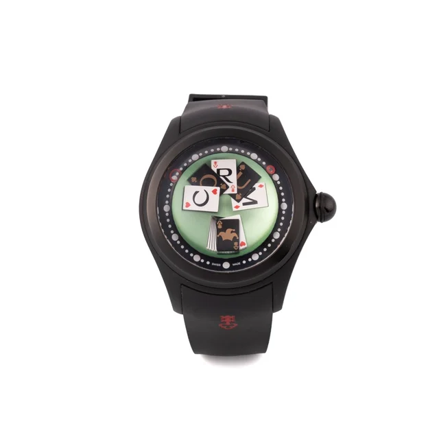 Corum CORUM, REF. 08.0016/B, BUBBLE 52 POKER GAME, PVD STEEL kol saati
