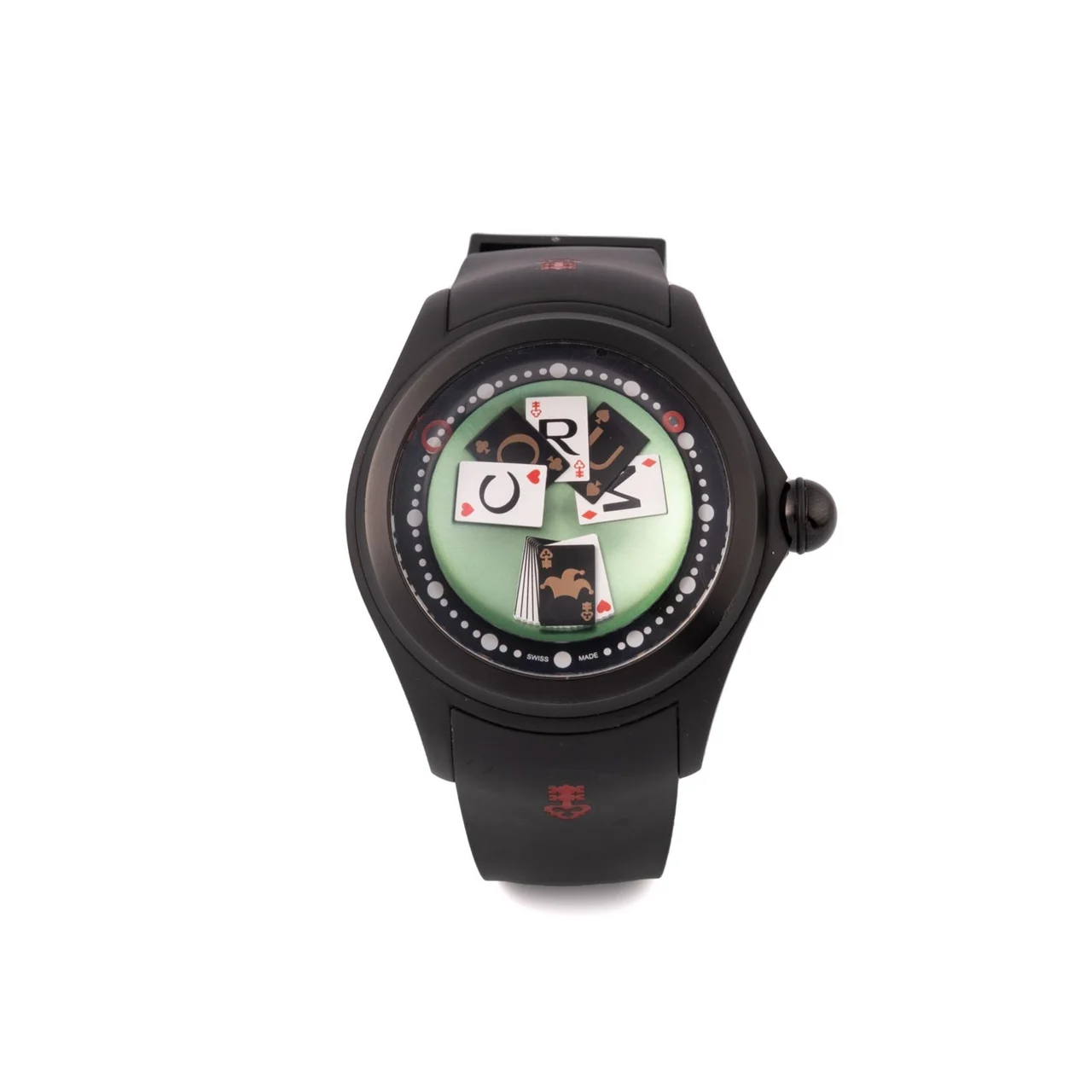 Corum CORUM, REF. 08.0016/B, BUBBLE 52 POKER GAME, PVD STEEL kol saati