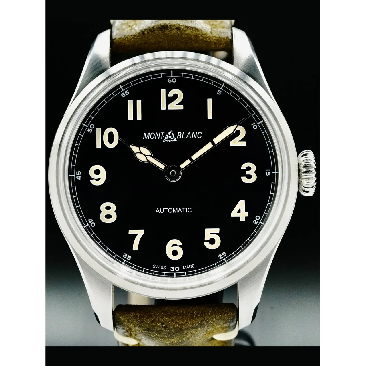 Montblanc Automatic 40mm caliber 210000040822 40 mm kol saati