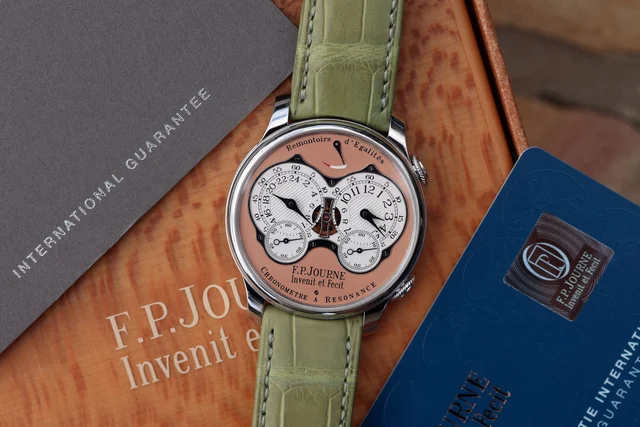 F.P. Journe Chronometre a Resonance “RQ aka Eiffel Tower” Pl kol saati