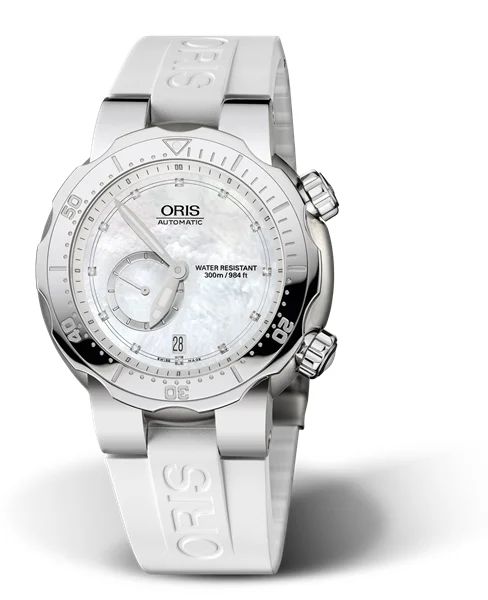 Oris Divers Titan Small Second, Date, Diamonds 01 643 7636 7191-07 4 24 31TEB 44 mm kol saati