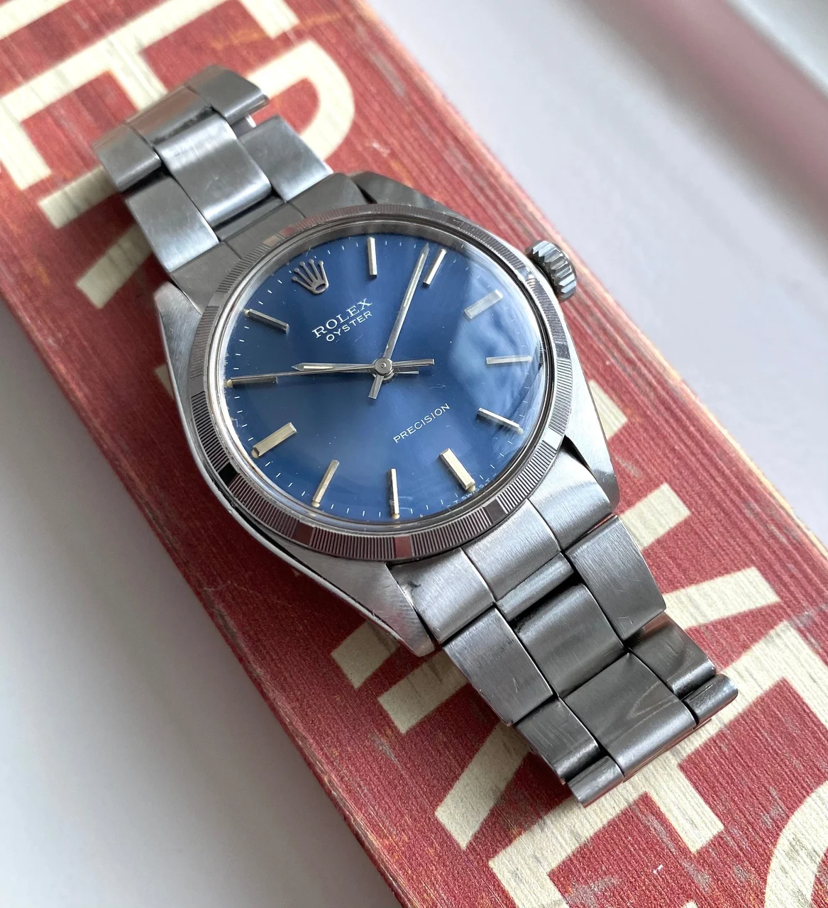 Rolex Oyster Precision SQ5355838 34 mm kol saati