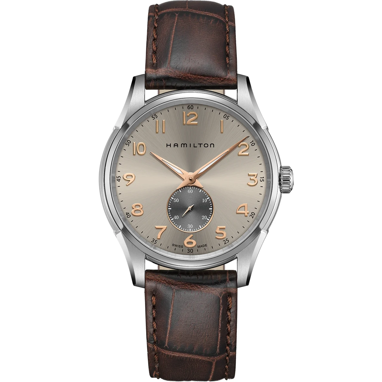 Hamilton Jazzmaster Thinline Small Second Quartz H38411580 40 mm kol saati