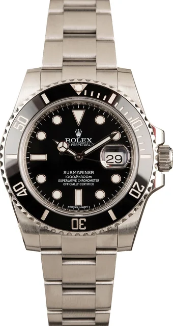 Rolex Authentic Submariner 116610 Steel Band 116610LN kol saati