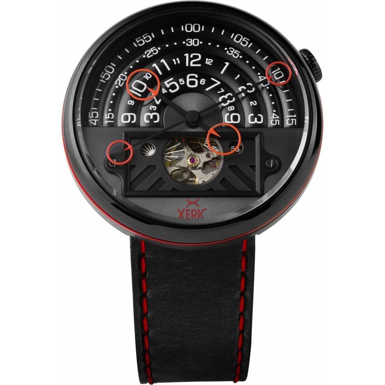 Xeric Halograph II Automatic HGA-3838-03L 46 mm kol saati