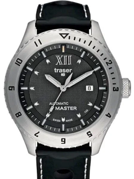 Traser Master Swiss Automatic Prestige Watch with Sapphire Crystal #100262 kol saati