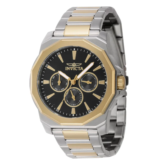Invicta Open Box Speedway Watch - 42mm. Gold, Steel (AIC-46845) kol saati