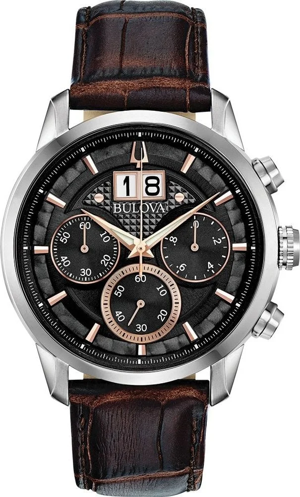 Bulova Sutton Chronograph 96B311 44 mm kol saati