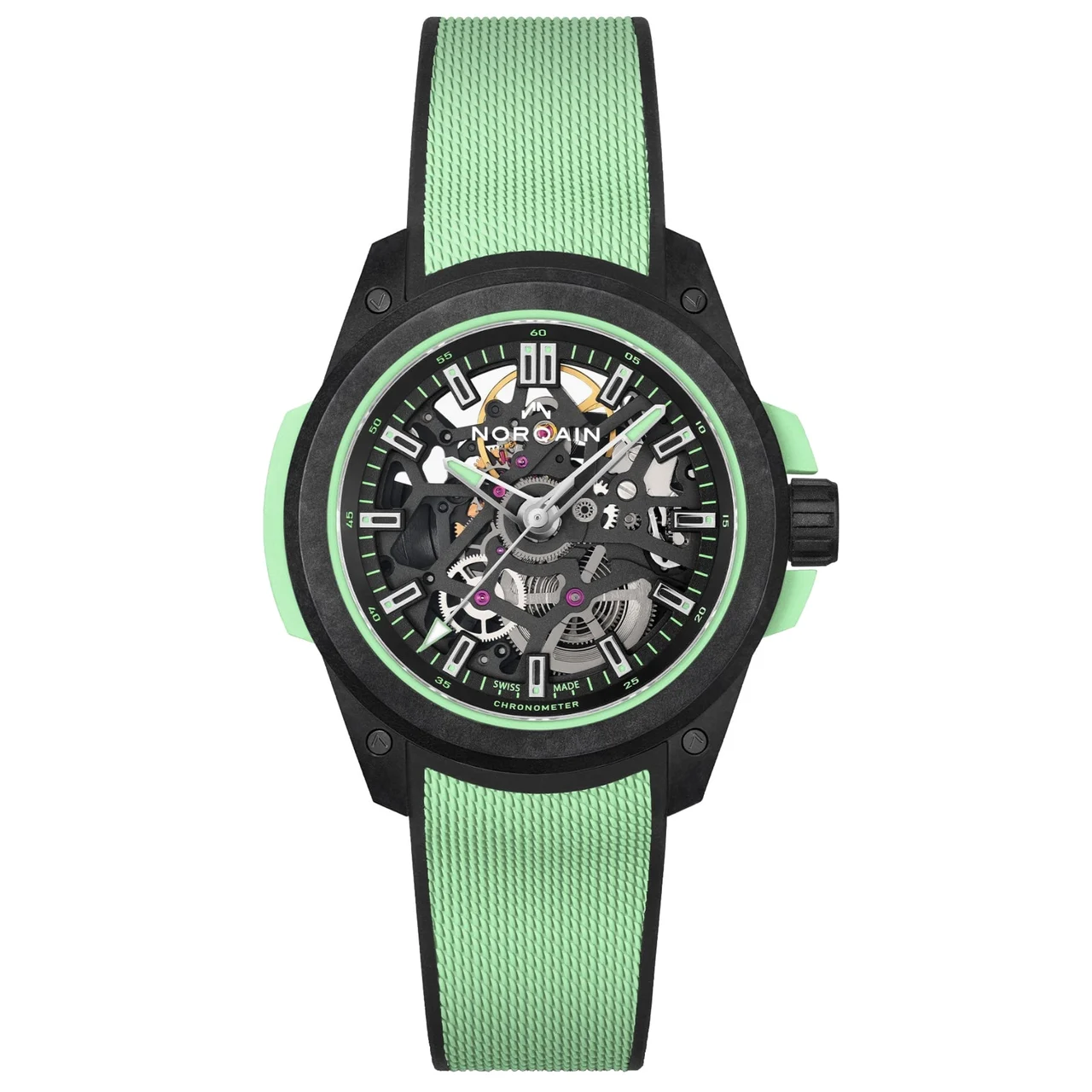 Norqain Wild One Skeleton Limited Edition 39mm N3001.07Q03.B01.R03 39 mm kol saati