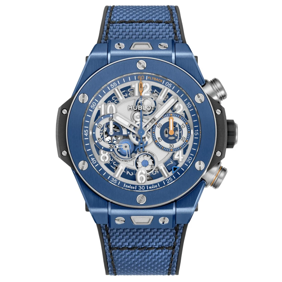Hublot Big Bang Unico Reloaded Blue Ceramic 44mm 421.EX.5129.NR.RLD 44 mm kol saati