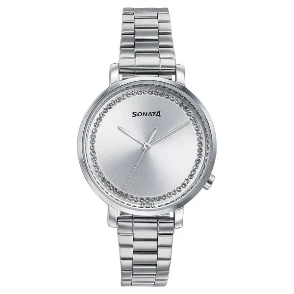 Sonata Sonata 87045sm03w 40 mm kol saati