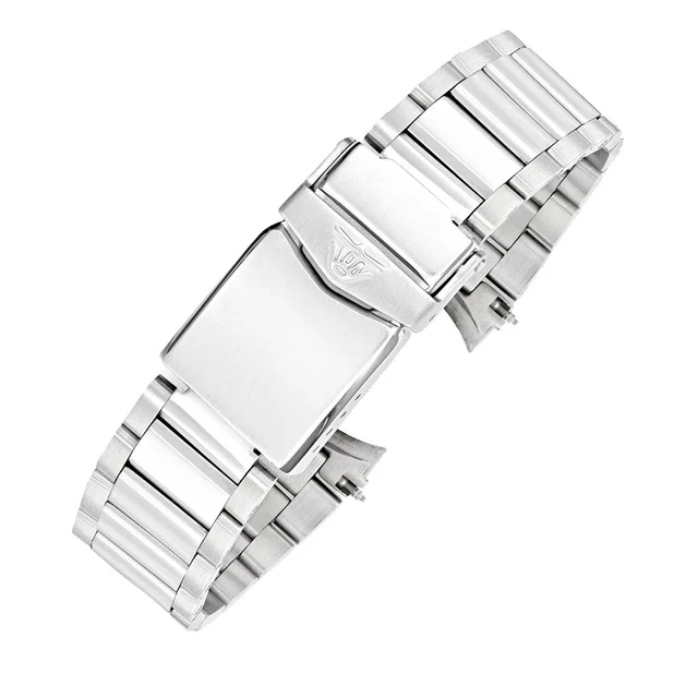 Squale GMT Stainless Steel Bracelet with Diver's Extension #CINSSSUB22 kol saati