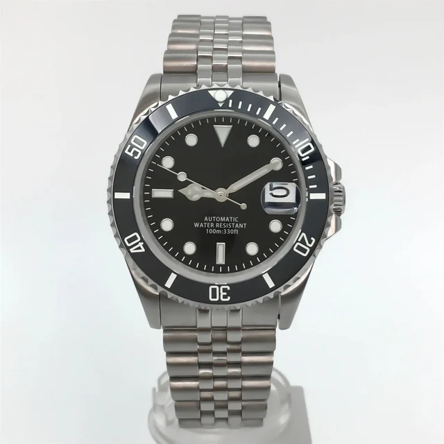 Tandorio Diver Submariner 38mm 40mm Dive Automatic NH35A PT5000 Date Sapphire Rotating Cer