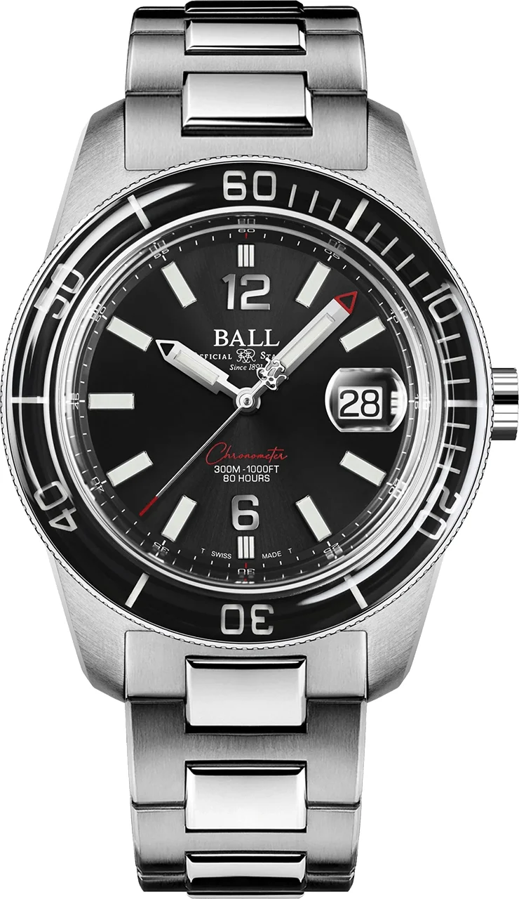 Ball Skindiver DD3100A-S1C-BK 42 mm kol saati