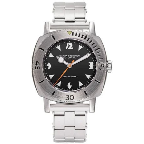 Nivada Grenchen Depthmaster White Pacman 14102A13 kol saati