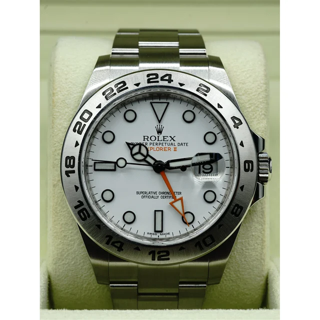 Rolex Explorer II GMT White 216570 210000024565 kol saati