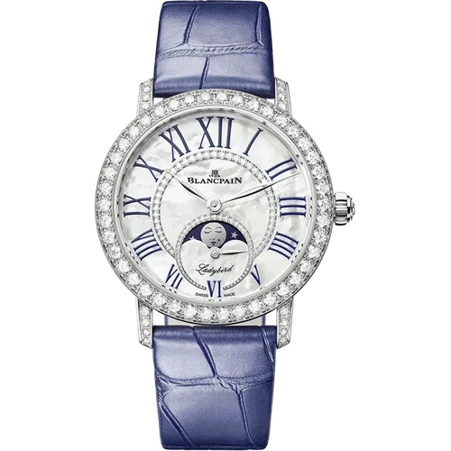 Blancpain Ladybird Colors Phases de Lune 3662 1954 55A 34.9 mm kol saati