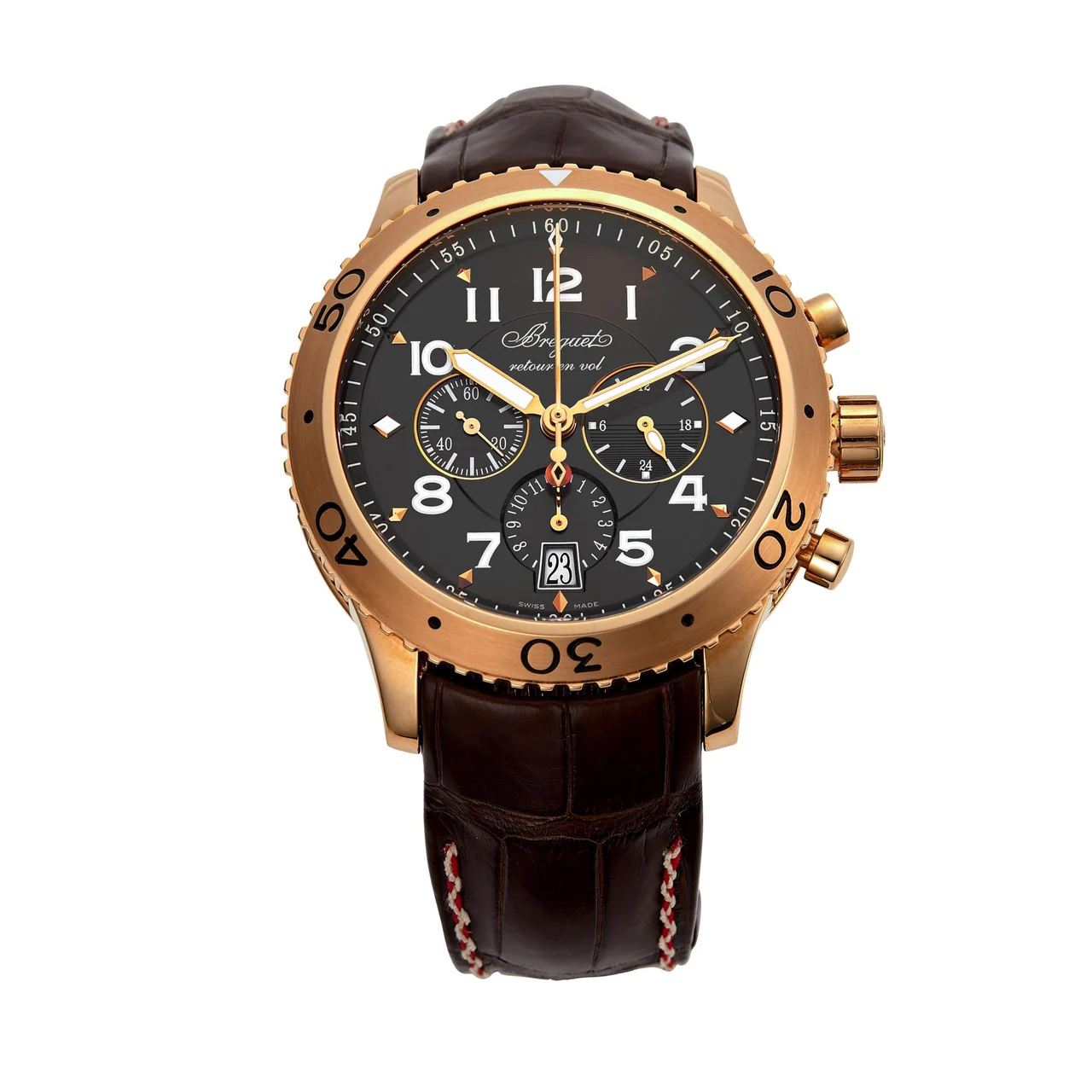 Breguet BREGUET, REF. 3810BR, TYPE XXI, PINK GOLD kol saati