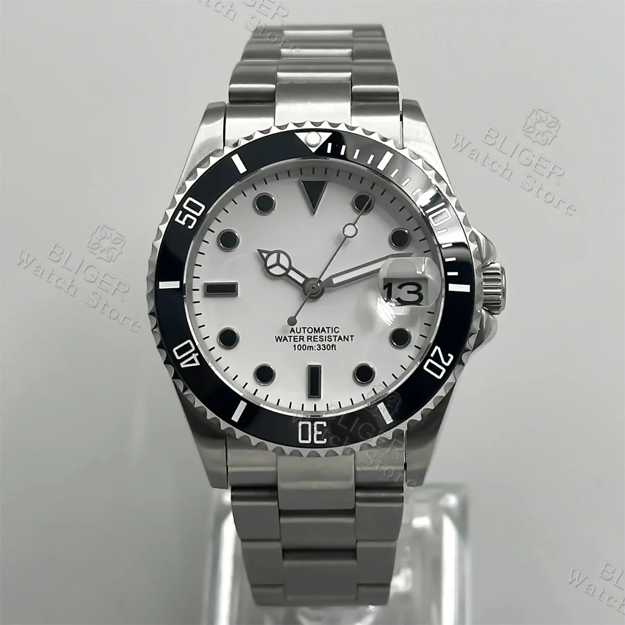 Tandorio Submariner Yacht Master 38mm 40mm NH35A PT5000 Date Sapphire Rotating Ceramic Bezel Luminous 12000047359754743 38 mm kol saati