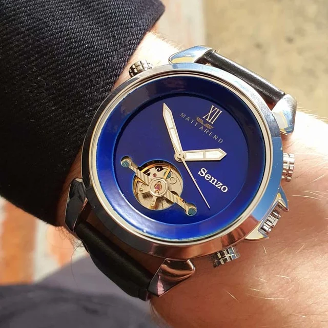 Matt Arend Blue 840 Blue kol saati