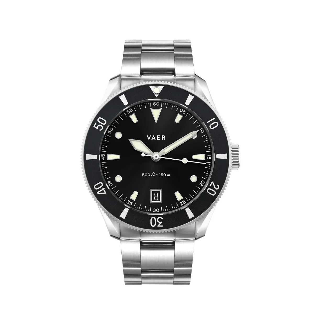 Vaer DS2-MB39-SIL20BLK-NY20KHA 39 mm kol saati